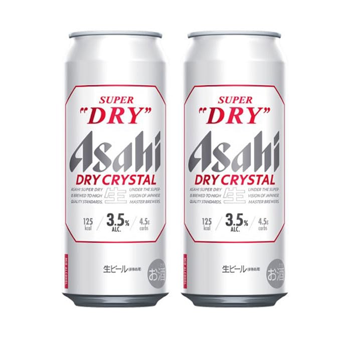 Amazon.co.jp: アサヒ スーパードライ ドライクリスタル 500ml 6缶